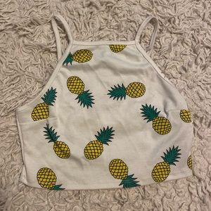 Pineapple Crop Top